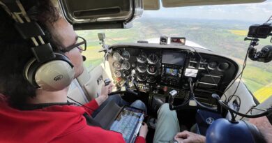 Rundflug Sächsische Schweiz und Dresden Mai 2022
